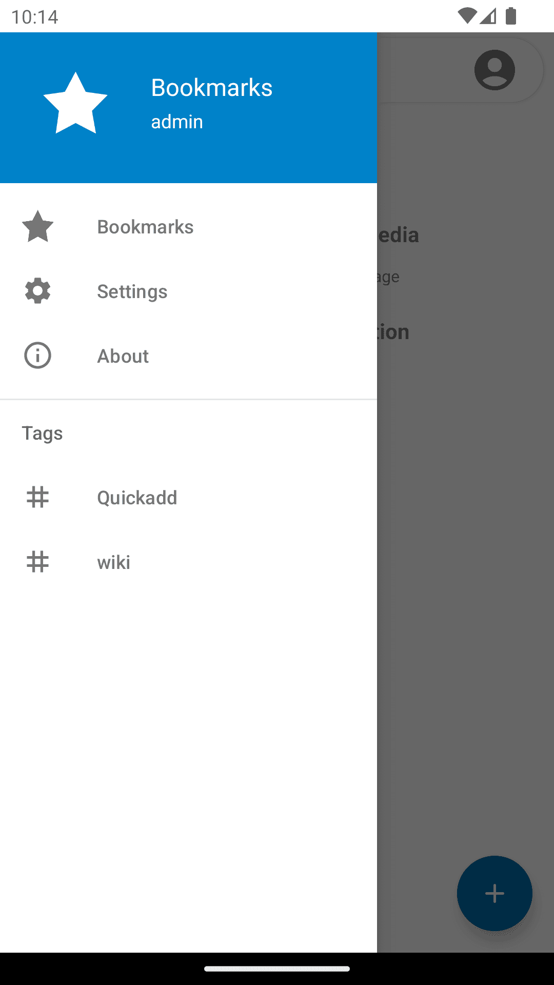 Скриншот 8 — Nextcloud Bookmarks