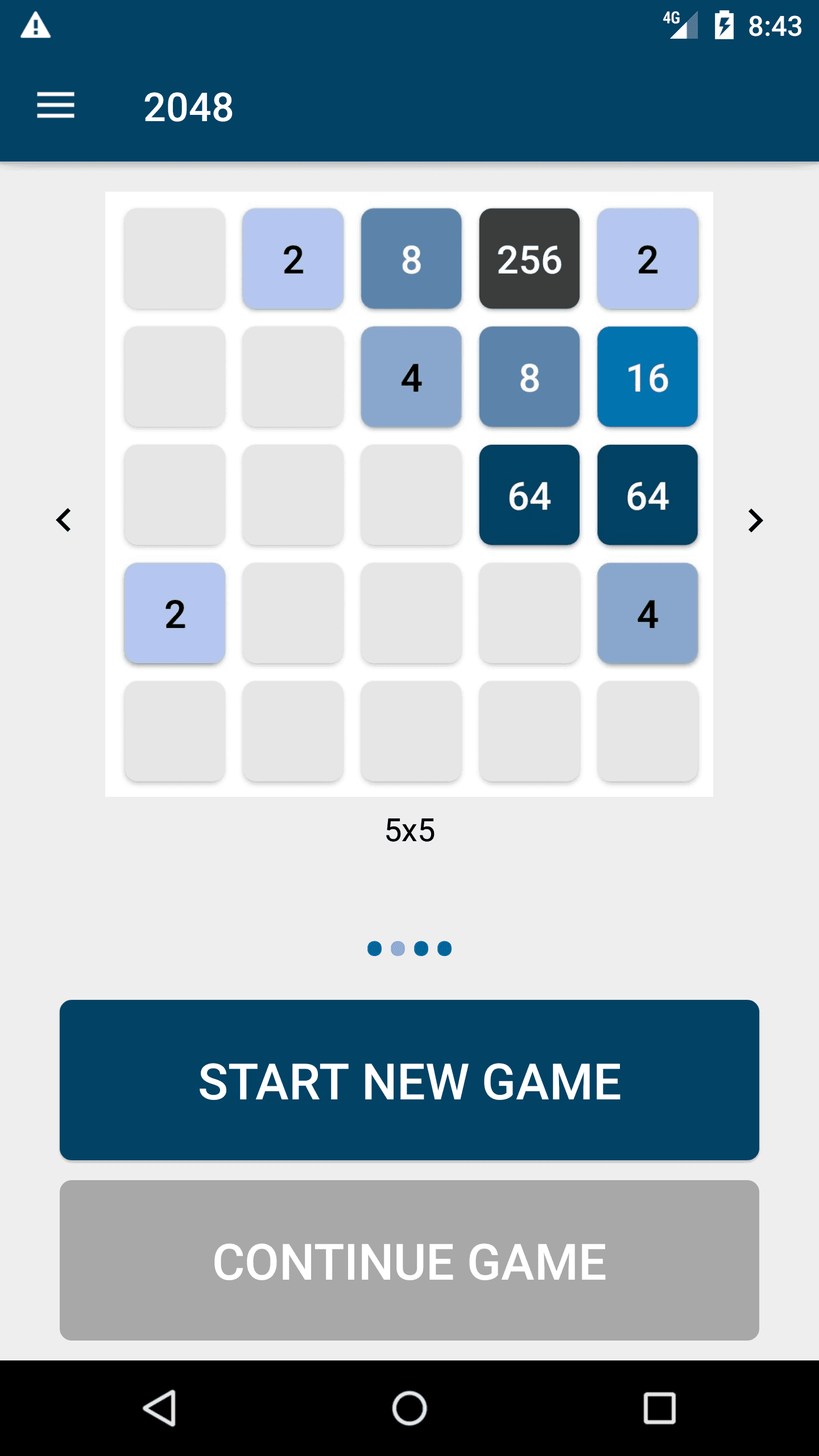 Скриншот 3 — 2048 (без слежки)