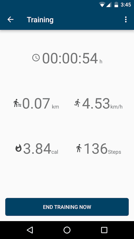 Скриншот 4 — Pedometer (PFA)