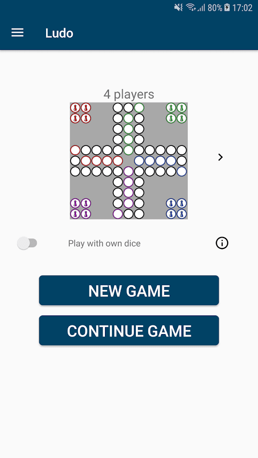 Скриншот 1 — Ludo (Privacy Friendly)