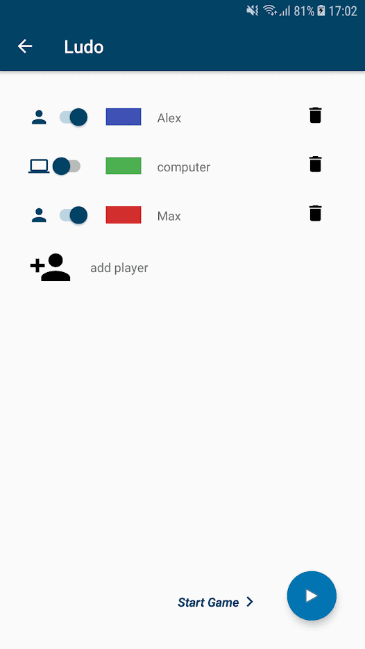 Скриншот 2 — Ludo (Privacy Friendly)