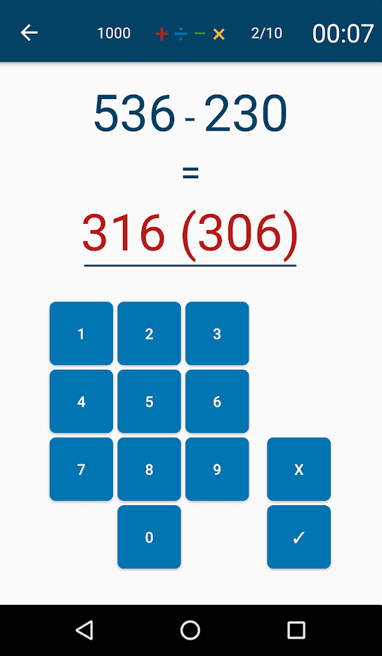 Скриншот 3 — Reckoning Skills (Privacy Friendly)