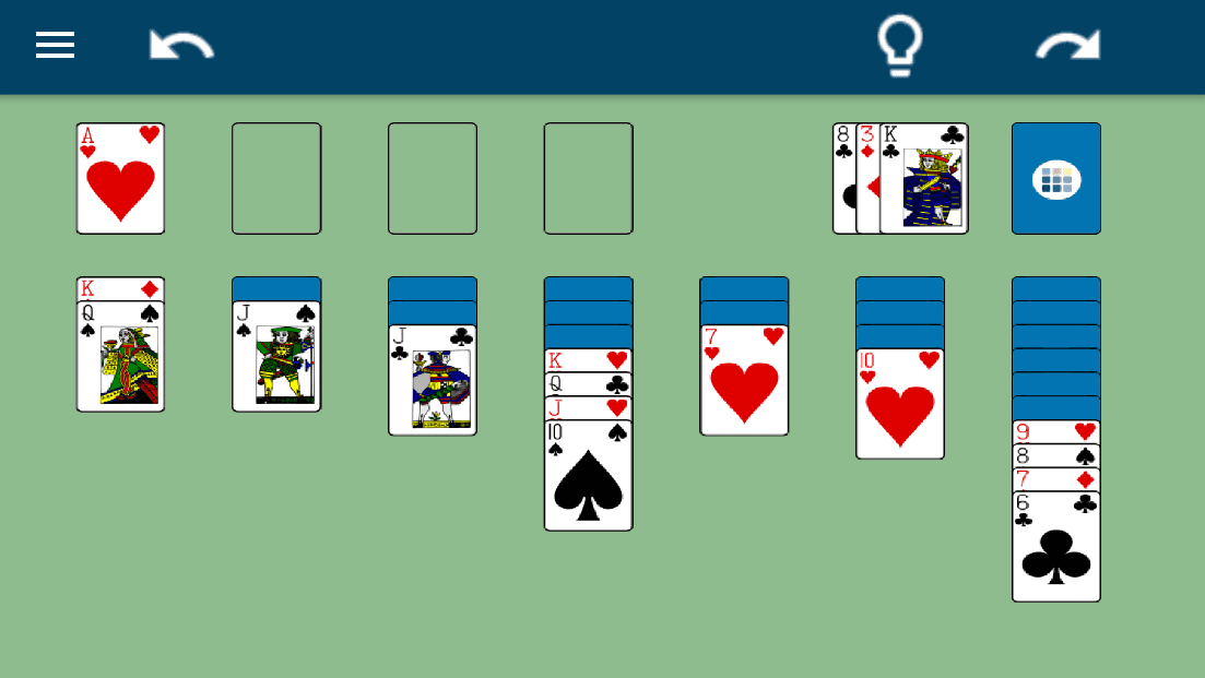 Скриншот 1 — Solitaire (Privacy Friendly)