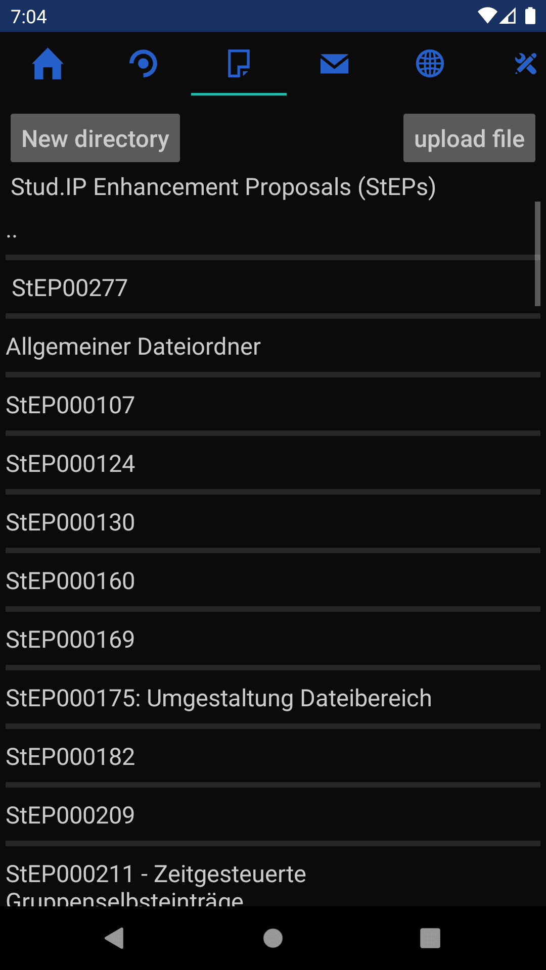Скриншот 7 — unofficial Stud.IP-app