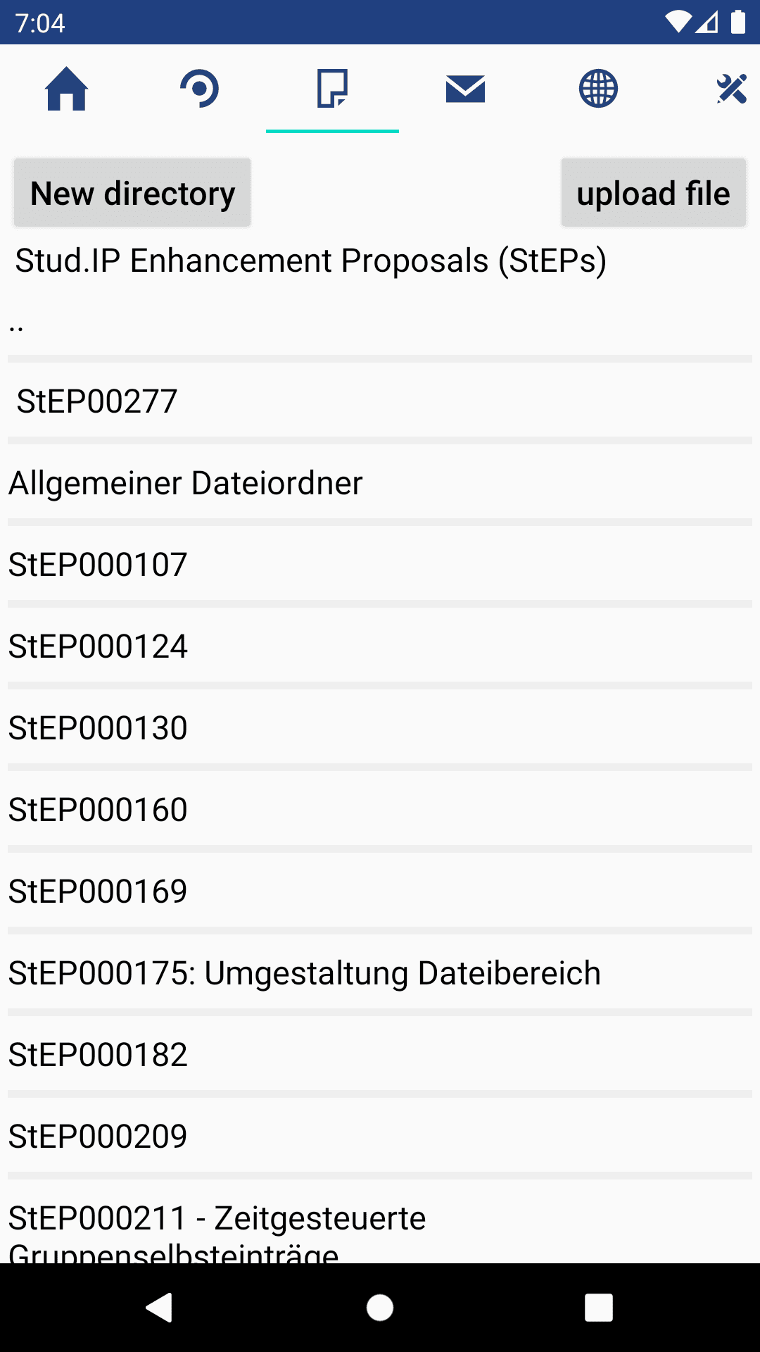 Скриншот 8 — unofficial Stud.IP-app