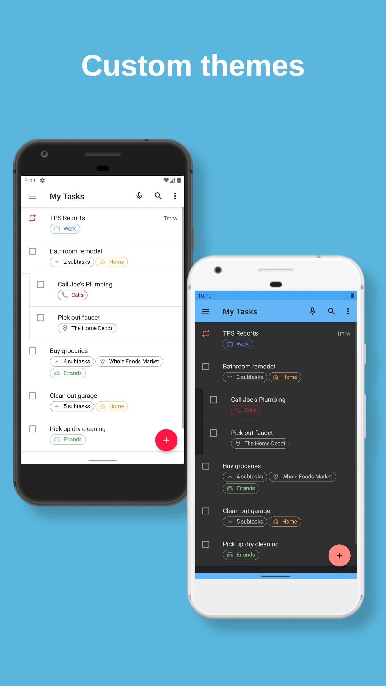 Скриншот 4 — Tasks.org: Open-source To-Do Lists & Reminders