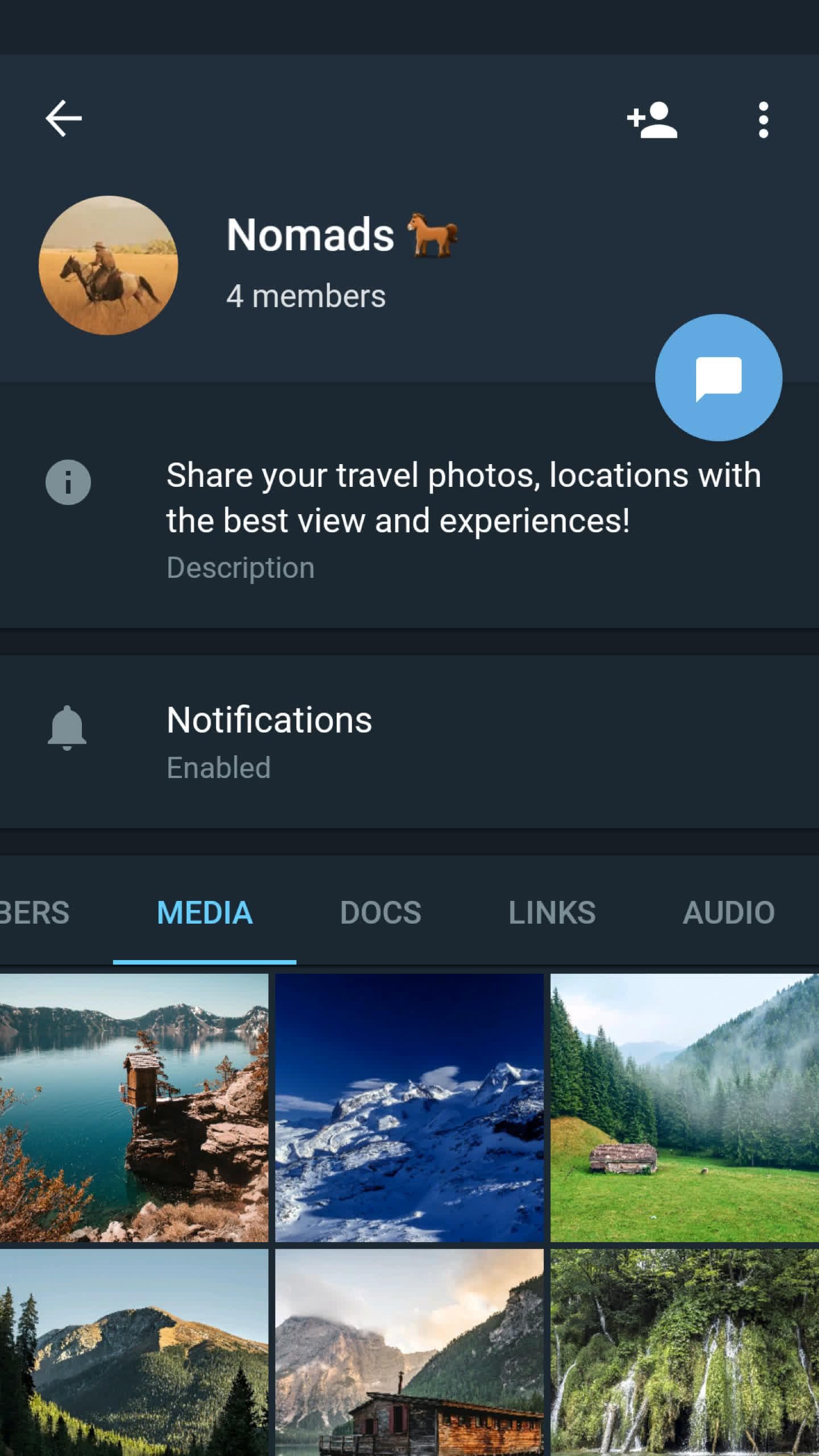 Скриншот 5 — Telegram X FOSS