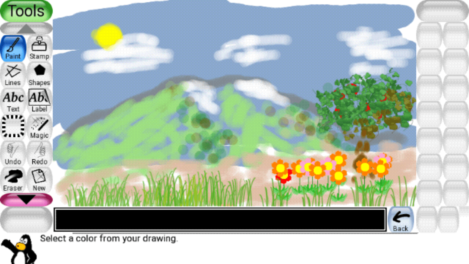 Скриншот 3 — Tux Paint