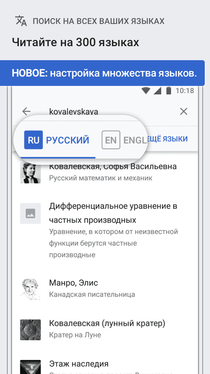Скриншот 3 — Википедия