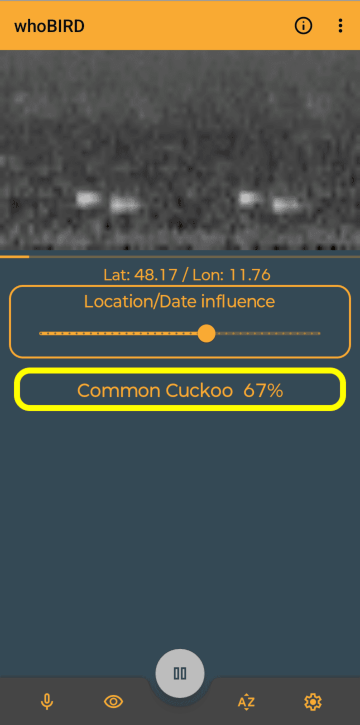 Скриншот 2 — whoBIRD