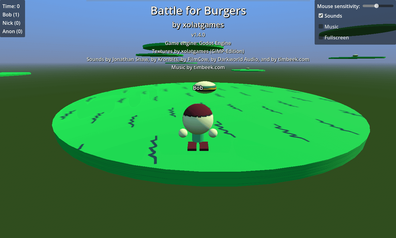 Скриншот 5 — Battle for Burgers 🍔🍔🍔