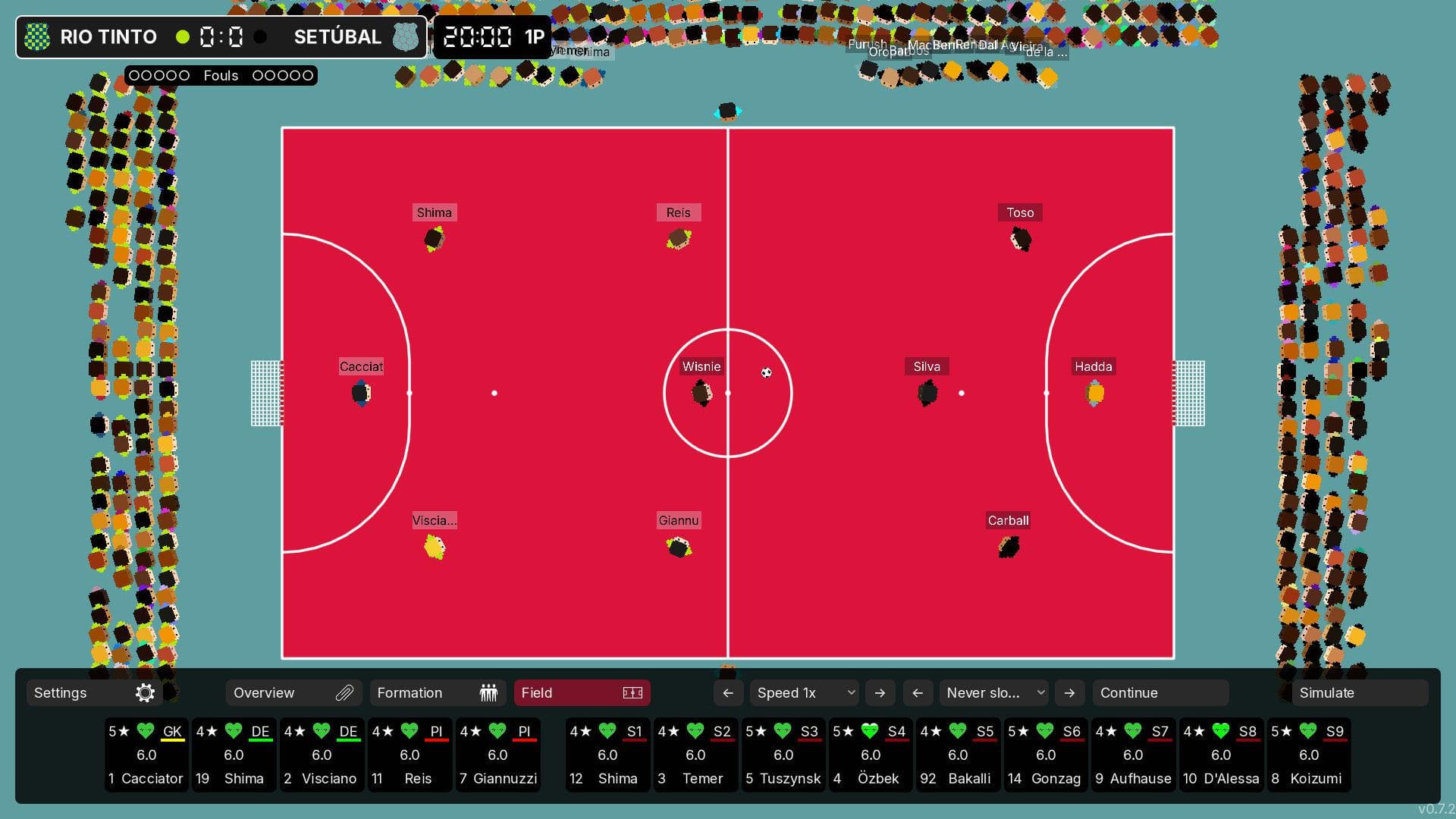 Скриншот 1 — 99Managers Futsal Edition