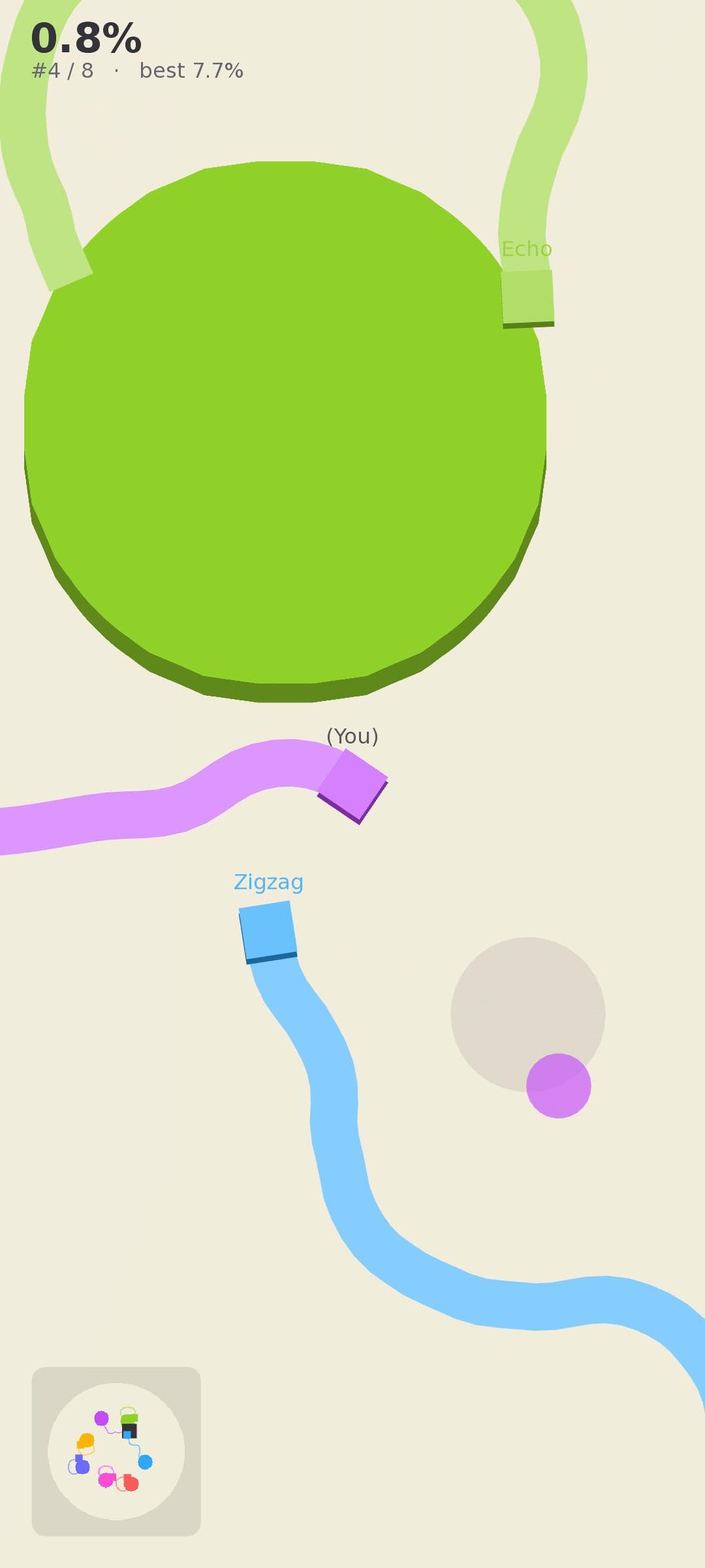 Скриншот 1 — Paper Loop 2
