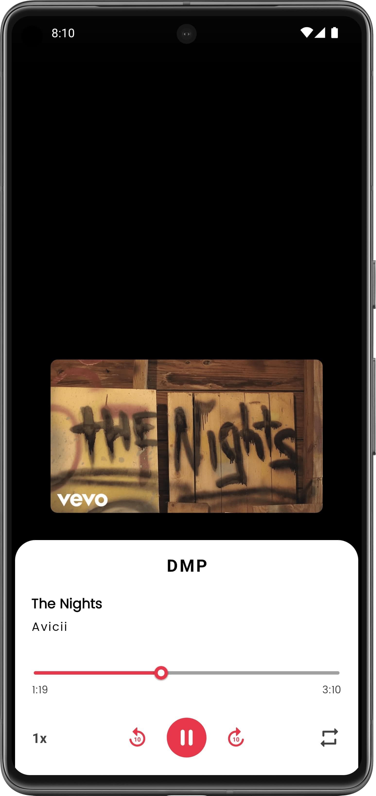 Скриншот 3 — DialogMusicPlayer