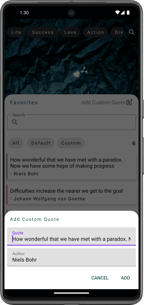 Скриншот 5 — Quotes - Quotes Status Creator