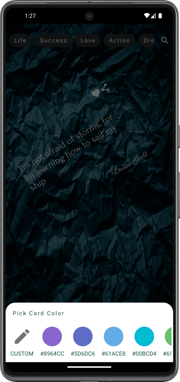 Скриншот 6 — Quotes - Quotes Status Creator