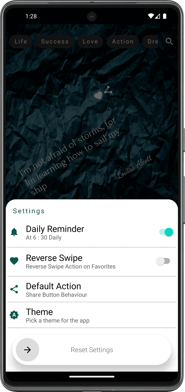 Скриншот 7 — Quotes - Quotes Status Creator