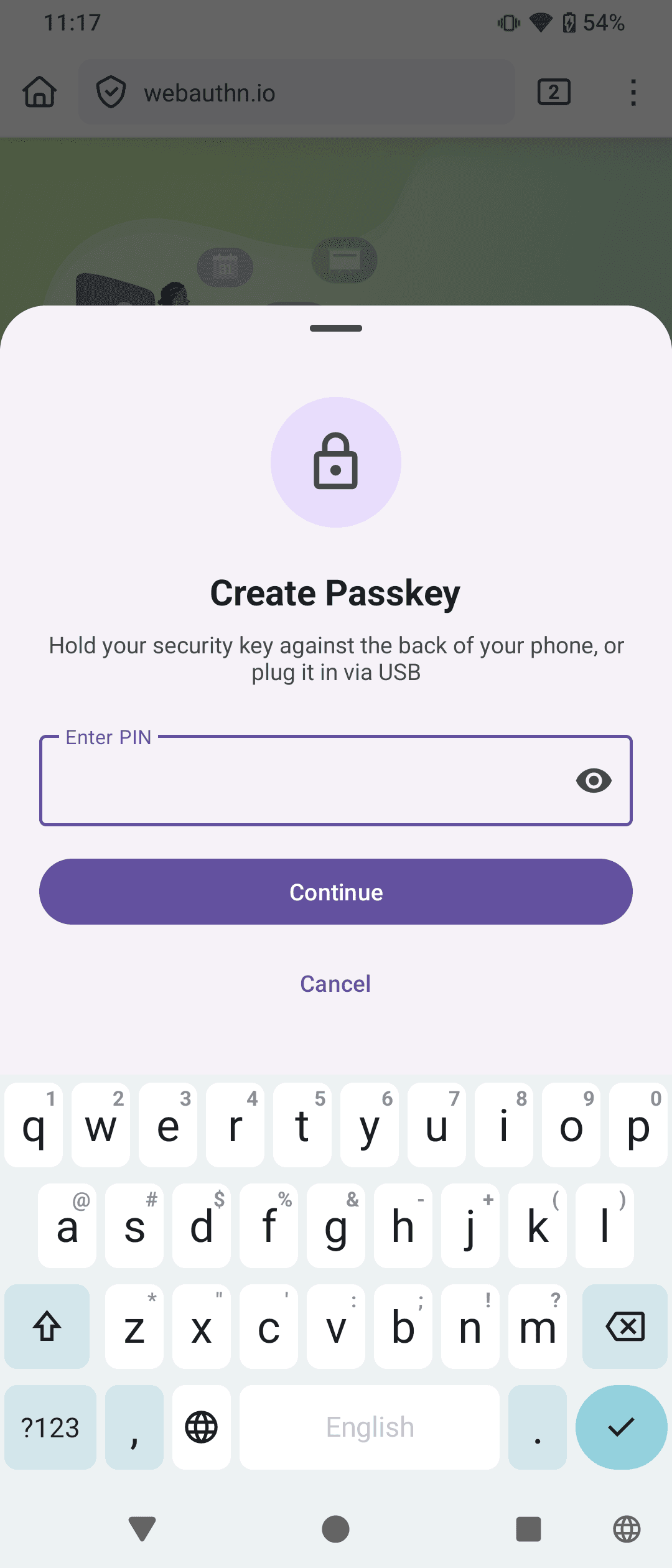 Скриншот 3 — Authnkey