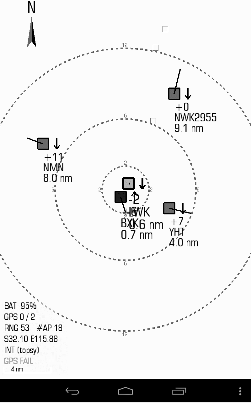 Скриншот 5 — Kwik EFIS (E-Ink)