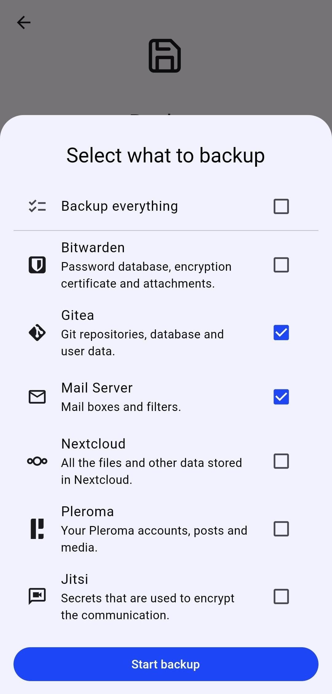 Скриншот 5 — SelfPrivacy