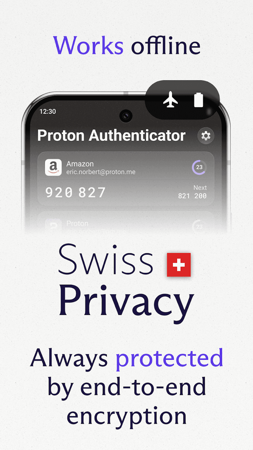 Скриншот 7 — Proton Authenticator