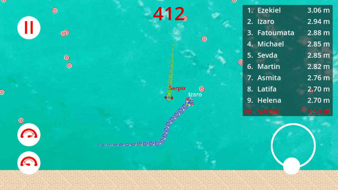 Скриншот 1 — Snakes