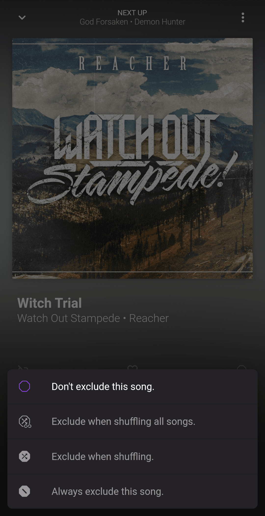 Скриншот 2 — mucke - Music Player