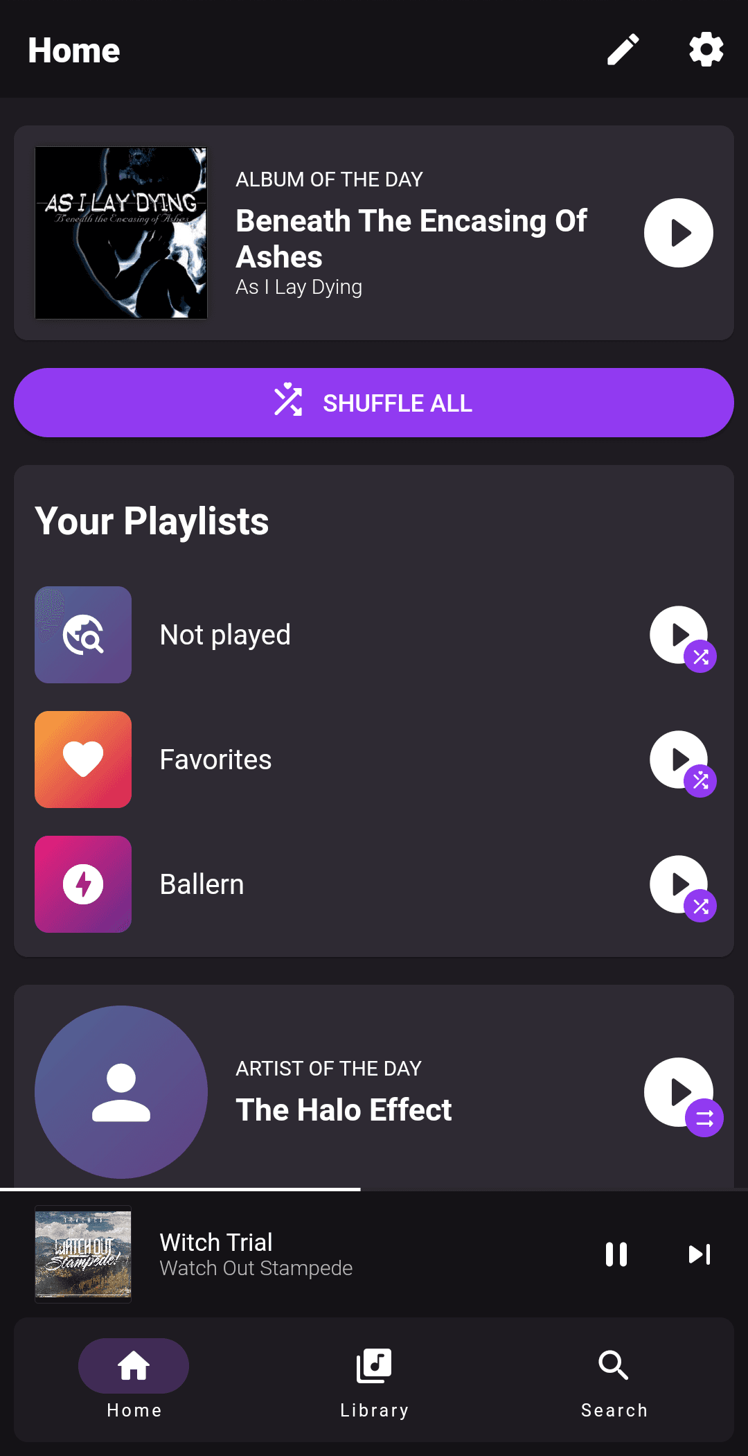 Скриншот 5 — mucke - Music Player
