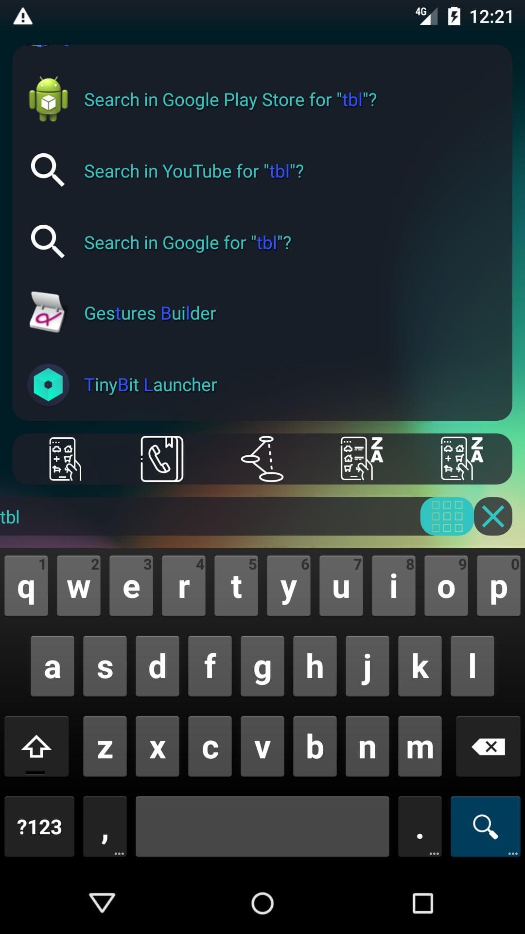 Скриншот 2 — TinyBit Launcher