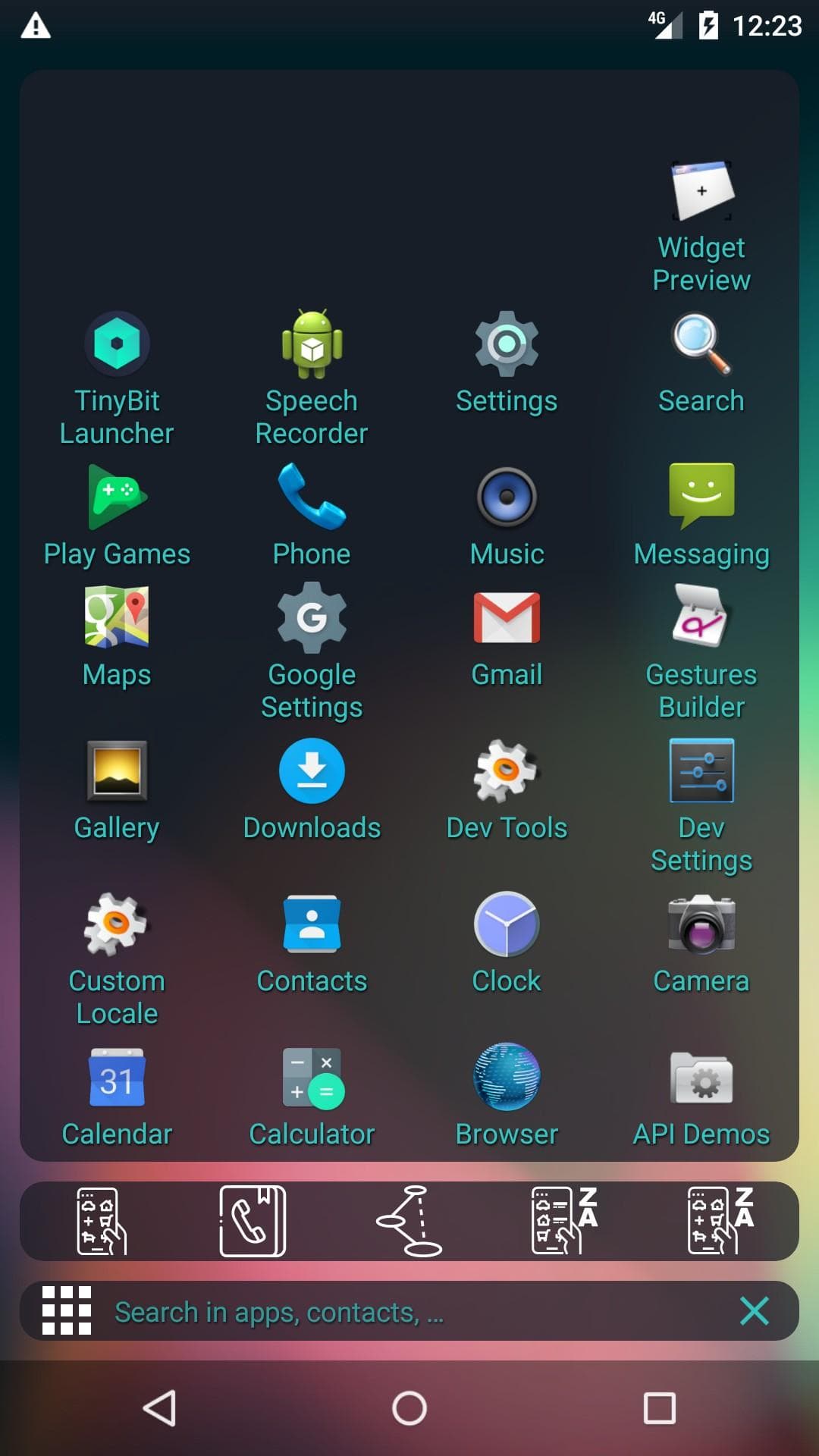Скриншот 3 — TinyBit Launcher