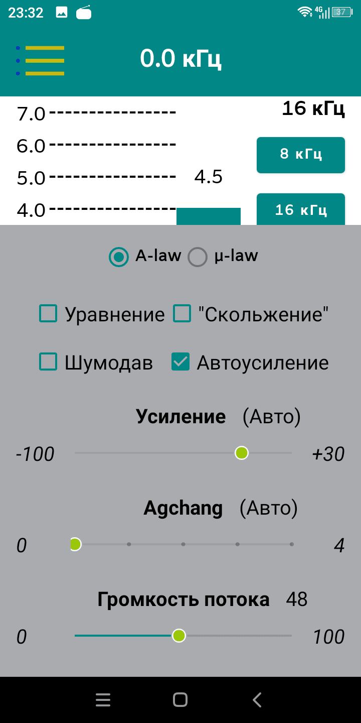 Скриншот 2 — WebSDR client