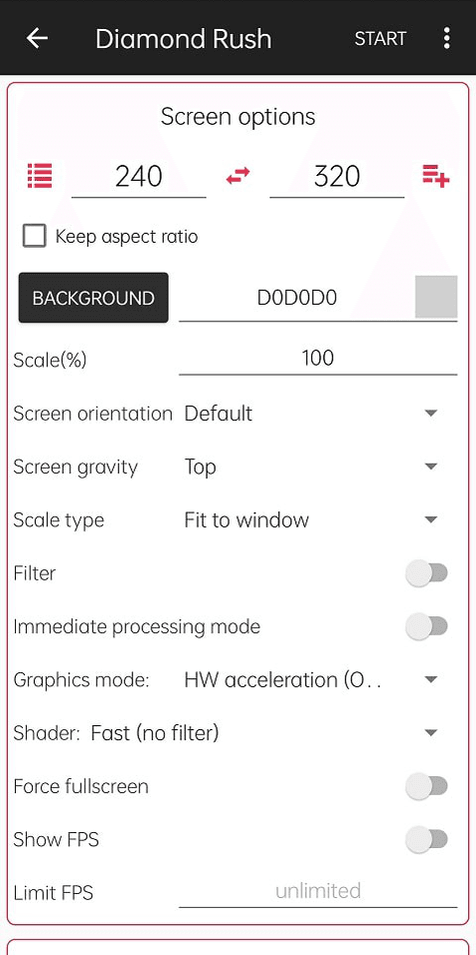 Скриншот 2 — J2ME Loader