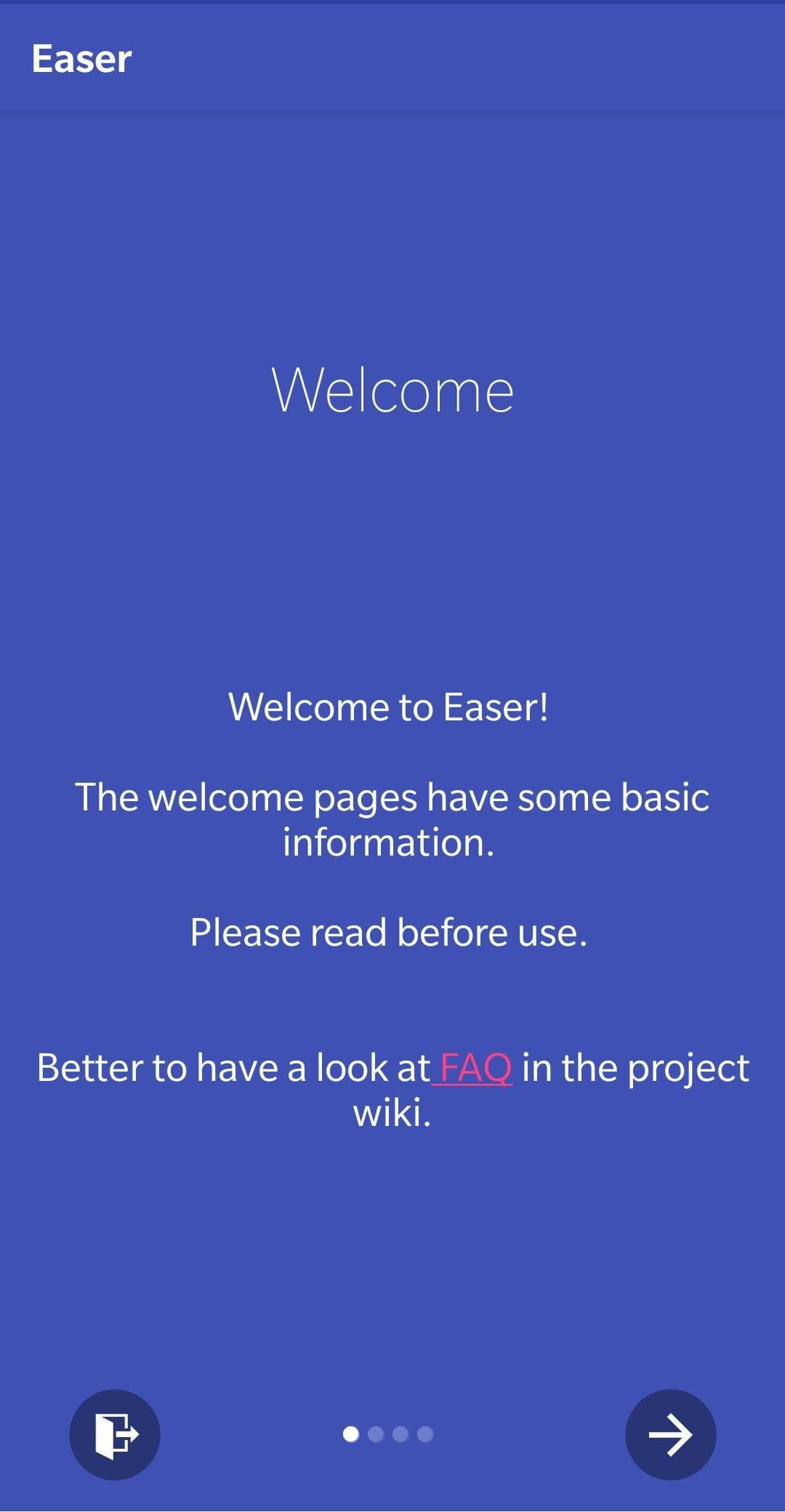 Скриншот 1 — Easer (beta)