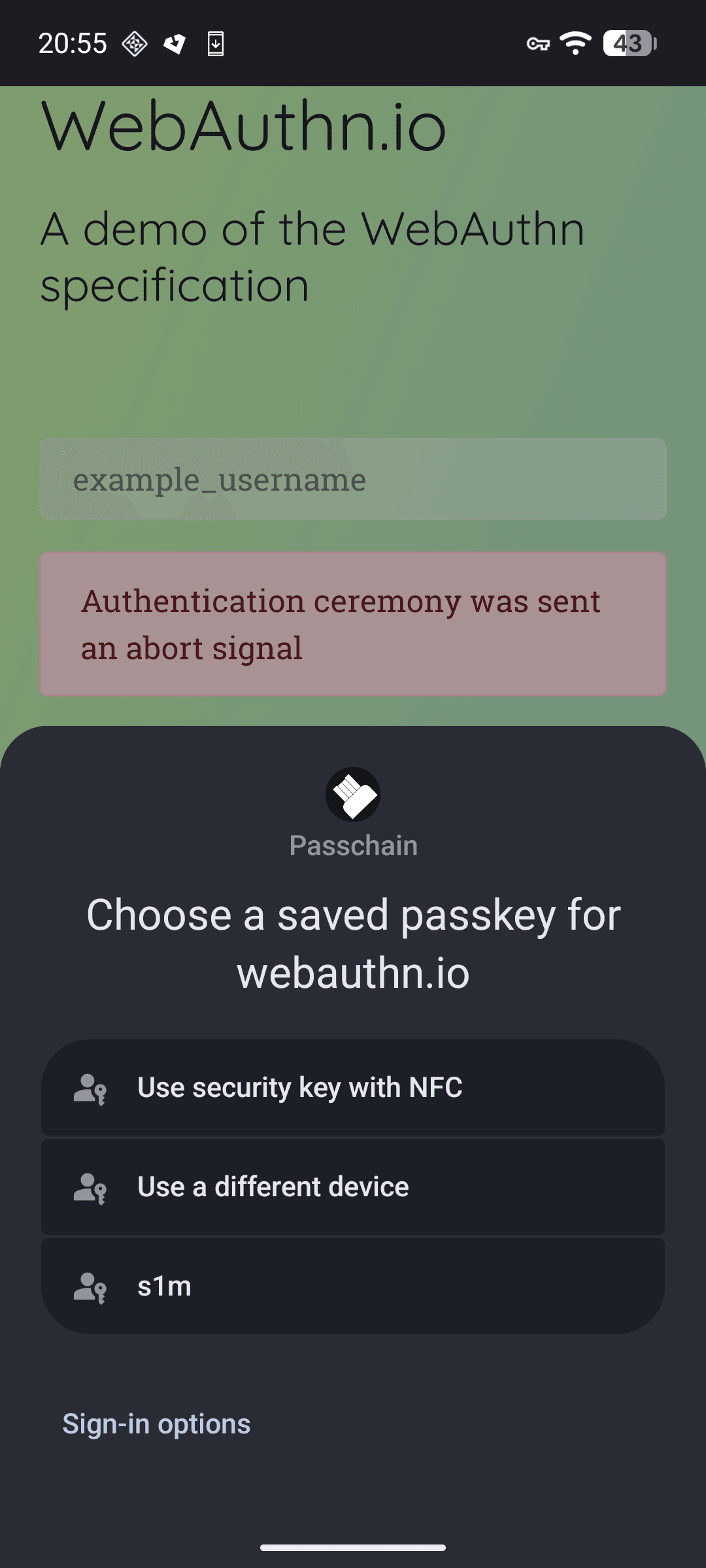 Скриншот 4 — Passchain