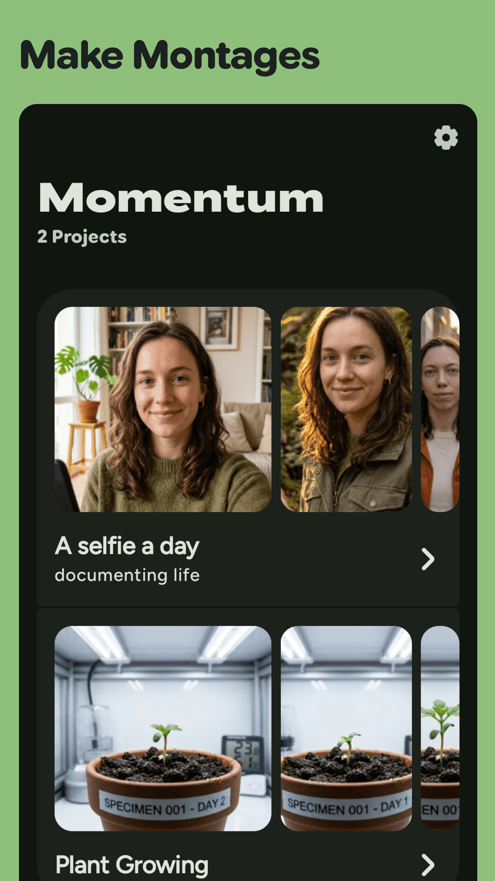 Скриншот 1 — Momentum