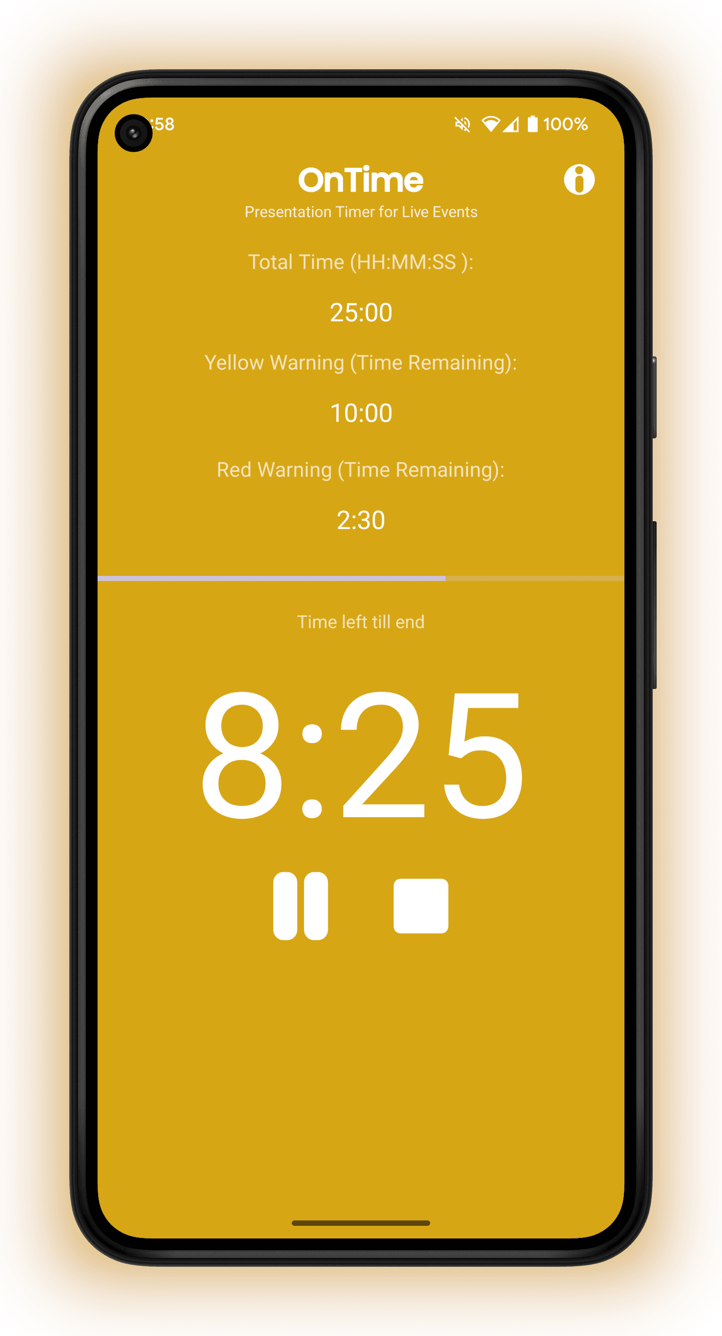 Скриншот 2 — OnTime