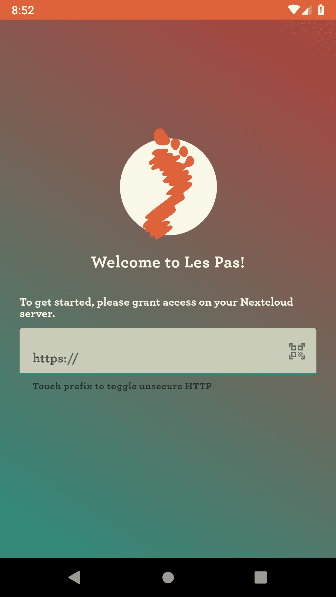 Скриншот 1 — Les Pas - Фотоальбом Nextcloud