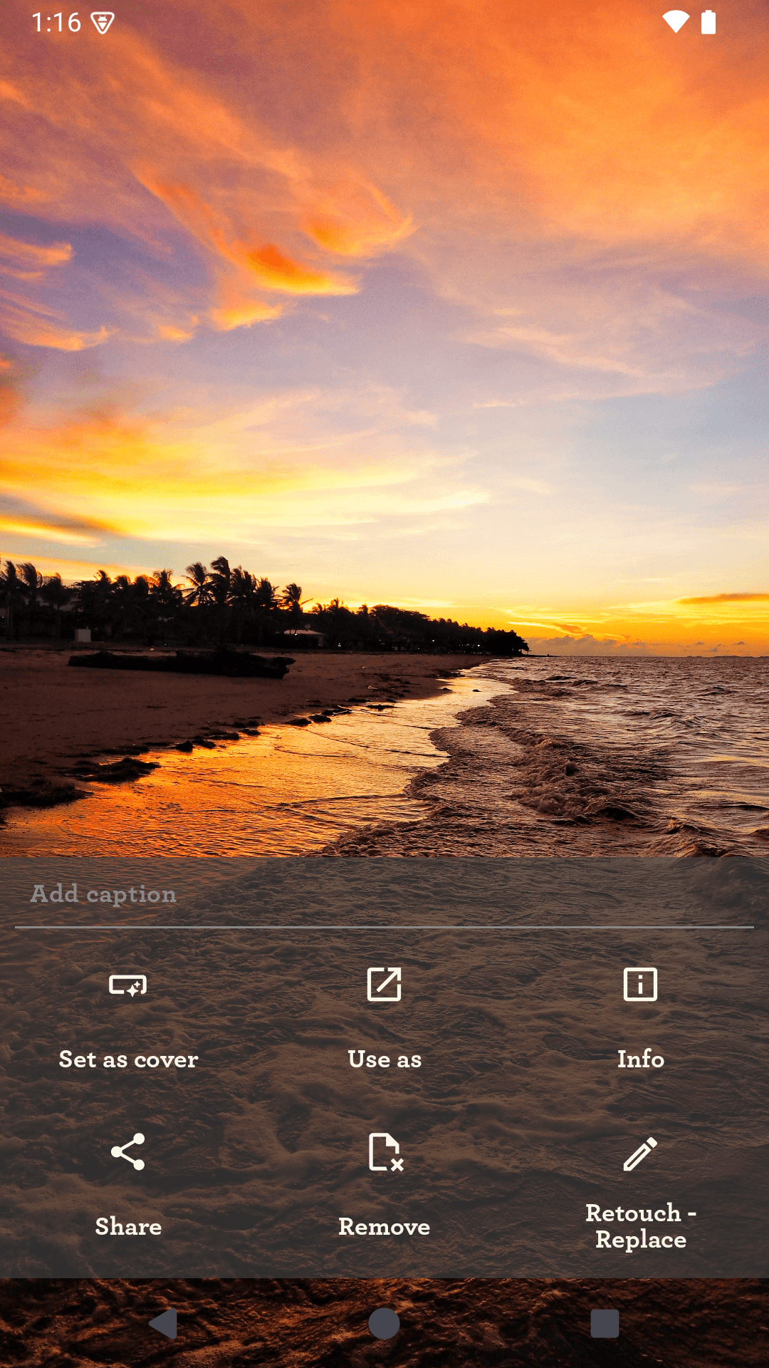 Скриншот 4 — Les Pas - Фотоальбом Nextcloud