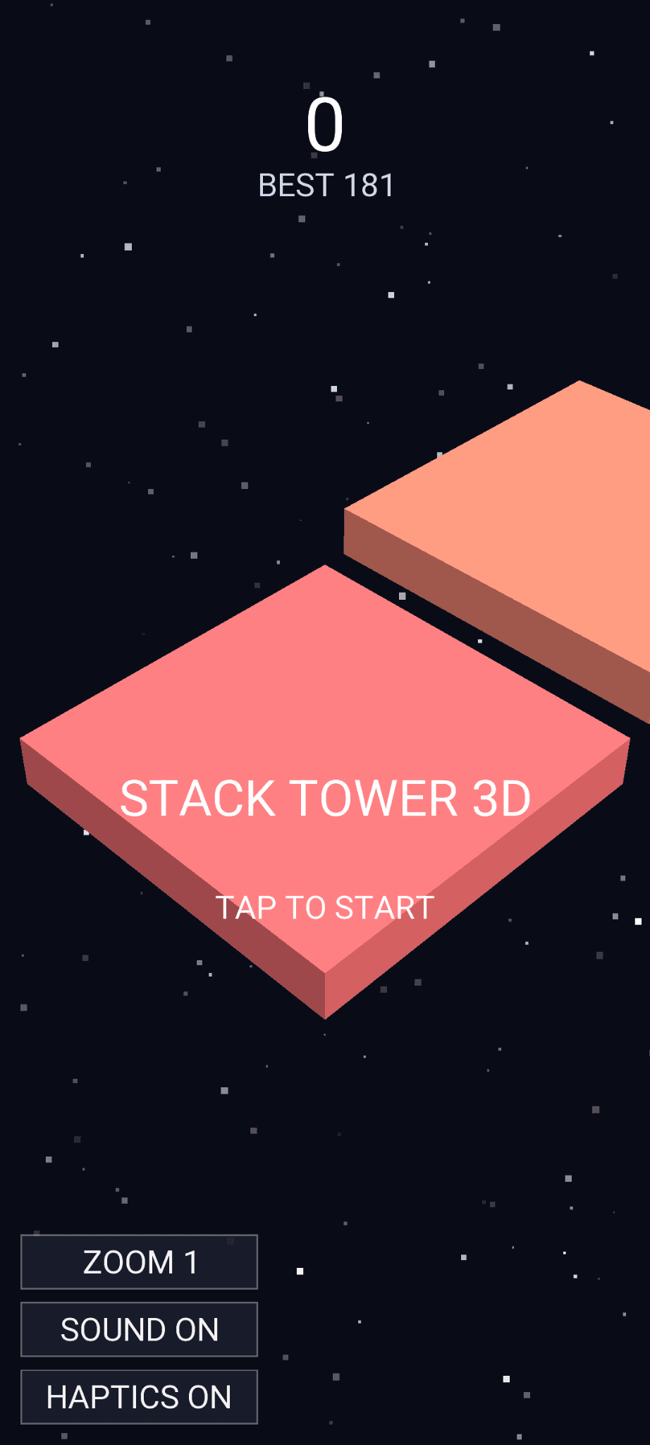 Скриншот 1 — Stack Tower 3D