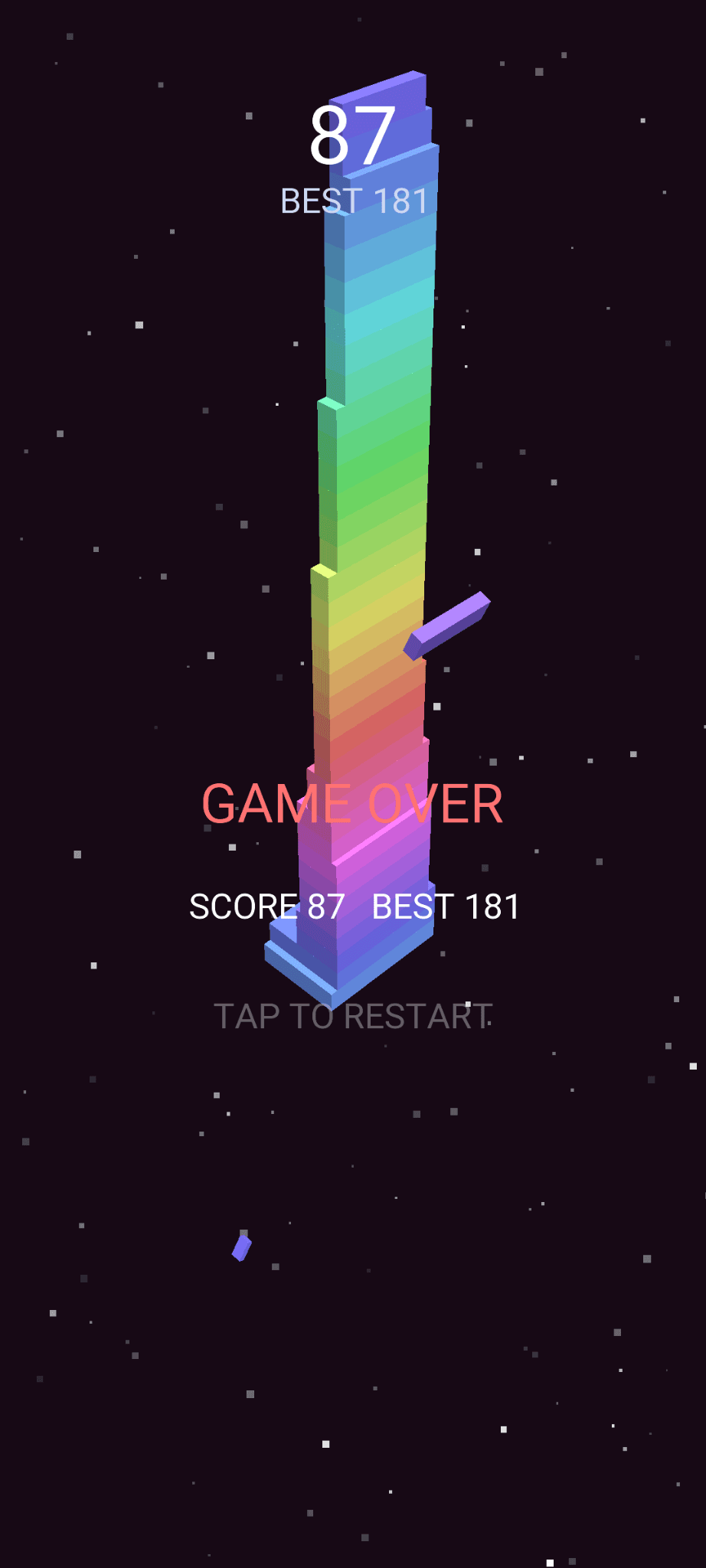 Скриншот 4 — Stack Tower 3D