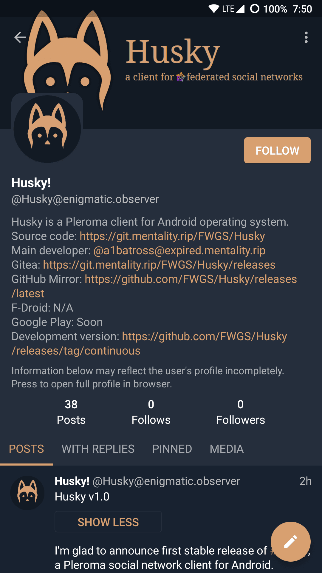 Скриншот 4 — Husky