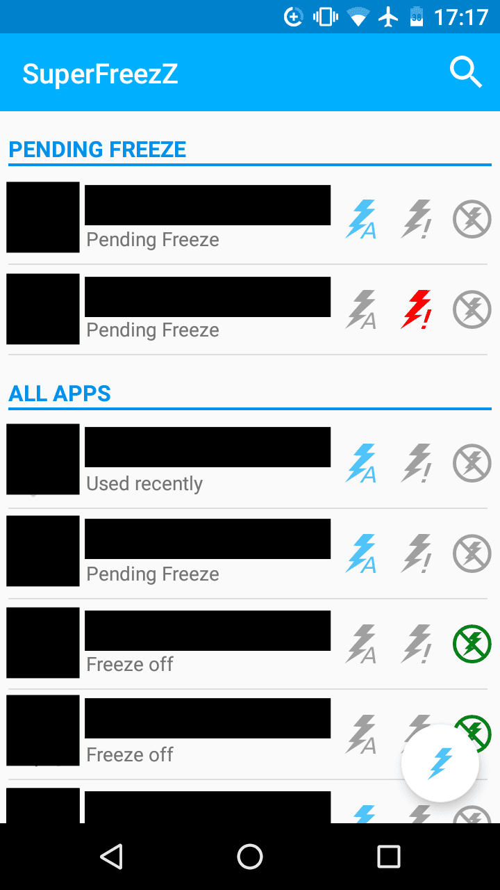 Скриншот 6 — SuperFreezZ остановка программ
