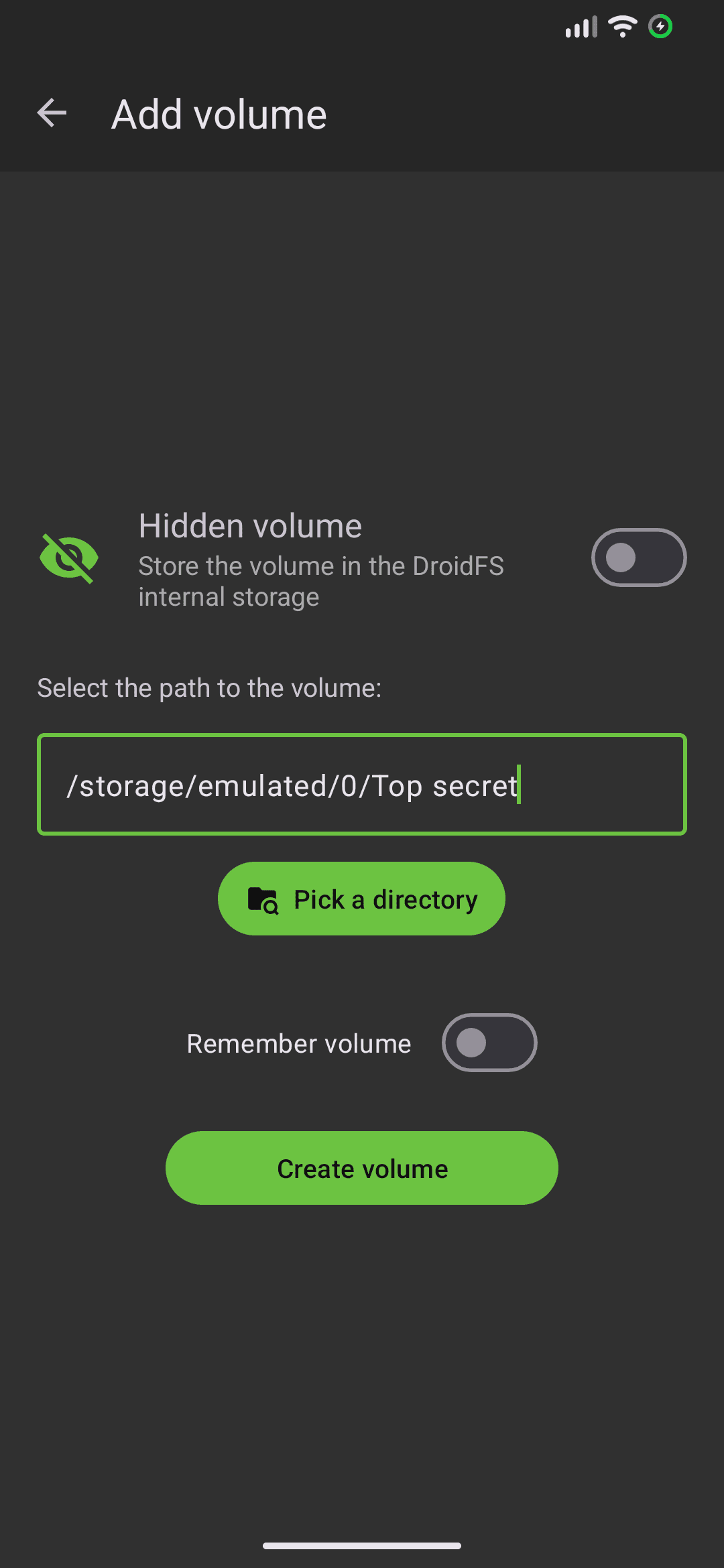 Скриншот 7 — DroidFS