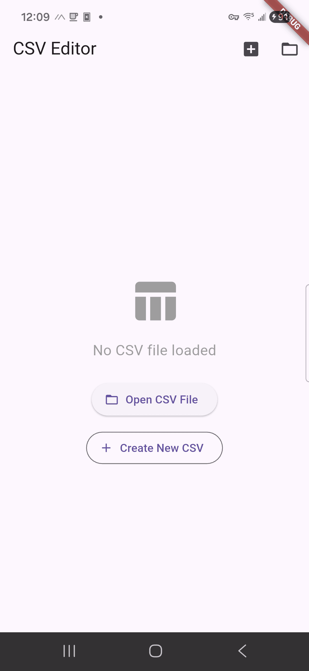Скриншот 1 — CSV Editor