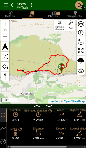 Скриншот 4 — Trailence