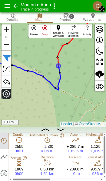 Скриншот 5 — Trailence