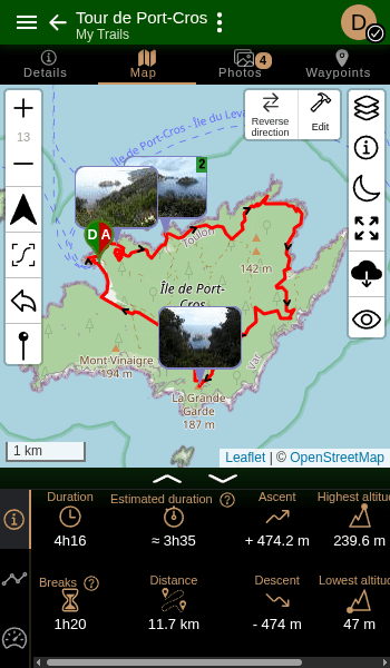 Скриншот 6 — Trailence