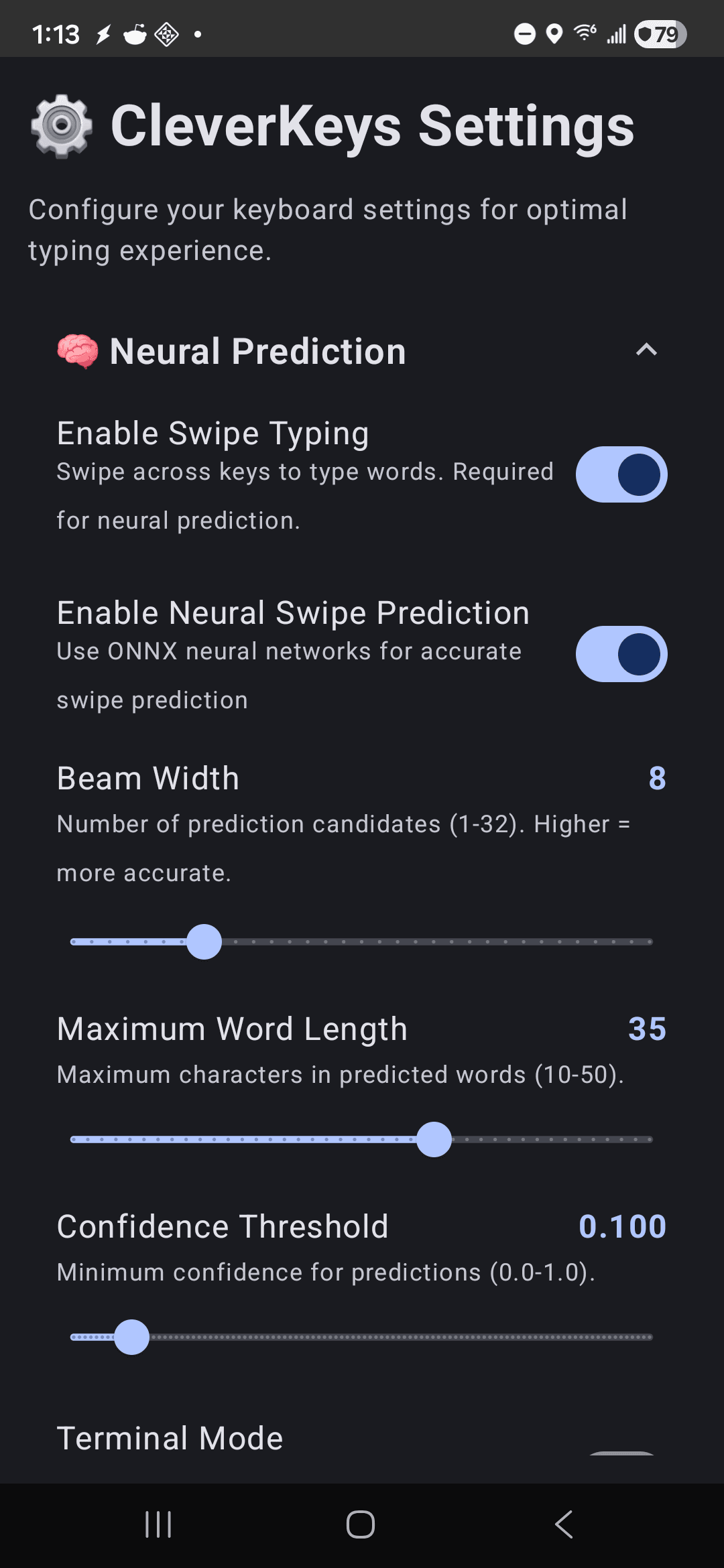 Скриншот 5 — CleverKeys