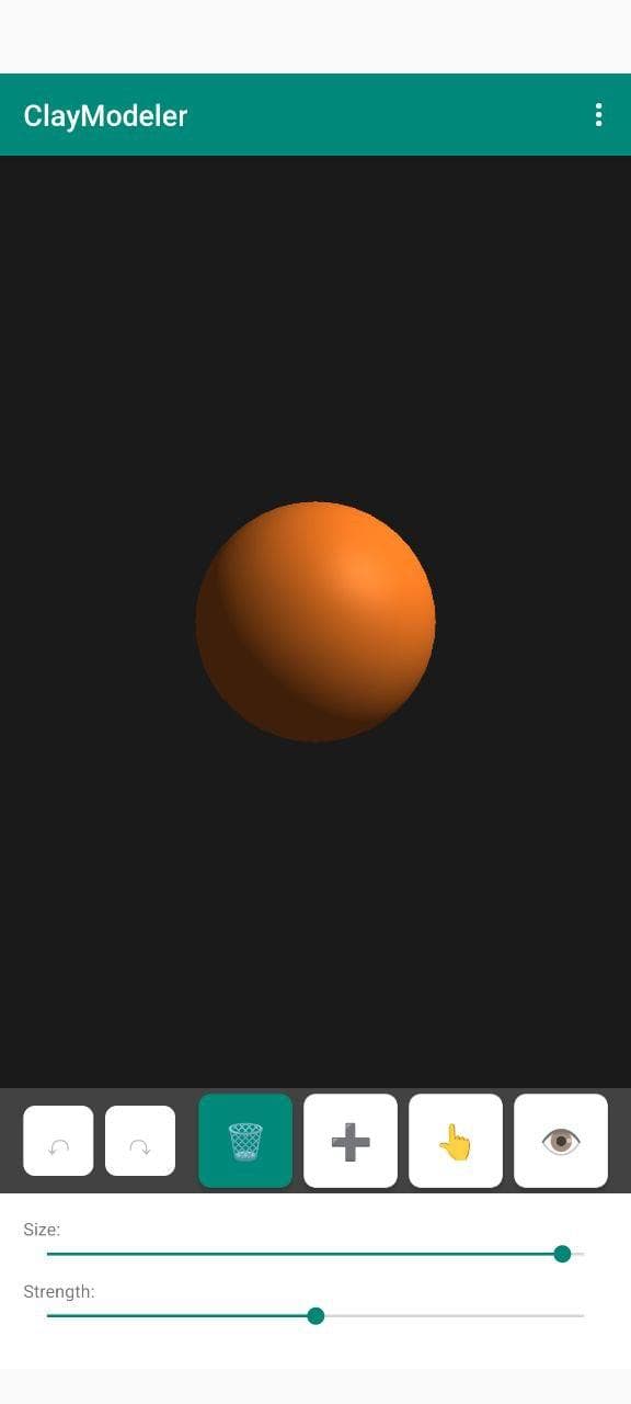 Скриншот 1 — ClayModeller