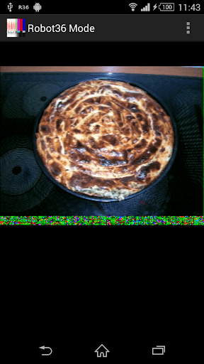 Скриншот 2 — Robot36 - SSTV Image Decoder